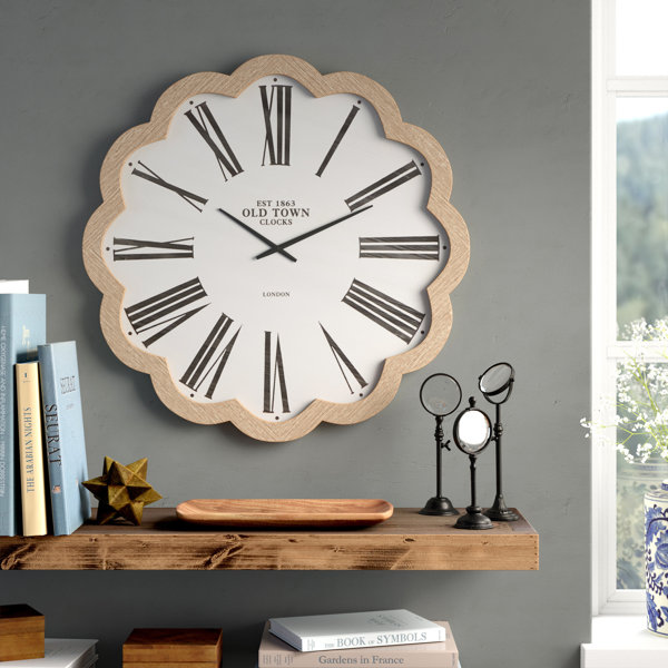 Laurel Foundry Modern Farmhouse Albus Wall Clock & Reviews Wayfair